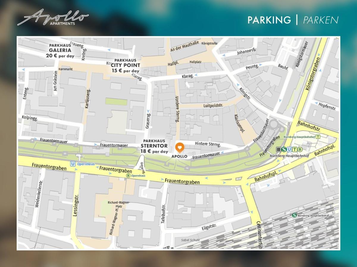 Apollo Apartments Nürnberg Kültér fotó
